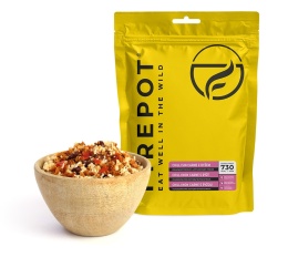 Chilli non Carne z ryżem Firepot XL, 800g/730 kcal