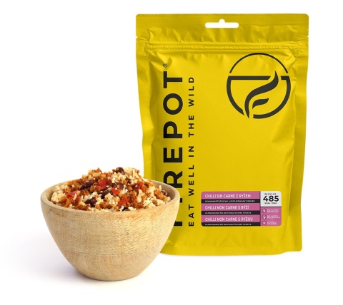 Chilli non Carne z ryżem Firepot REG, 535g/485 kcal