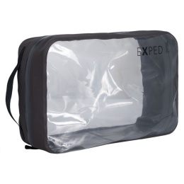 Organizer Exped Cube Clear 12 Charcoal