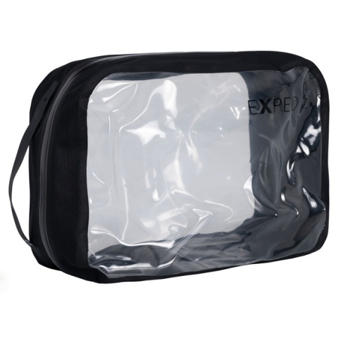 Organizer Exped Cube Clear 6 Charcoal