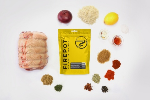 Szarpana wieprzowina Firepot XL, 640g/925 kcal