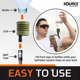 Adaptor Source UTA (universal tap adaptor) olive