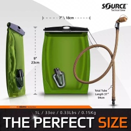 Bukłak Source Tactical Gear Kangaroo 1L coyote