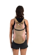 Mini Backpack Ice Brown / Peach (15L)