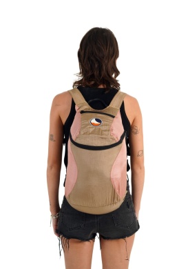 Mini Backpack Ice Brown / Peach (15L)