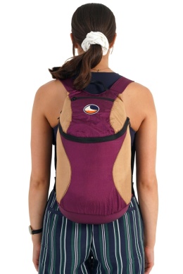 Mini Backpack Plum / Hazelnut (15L)