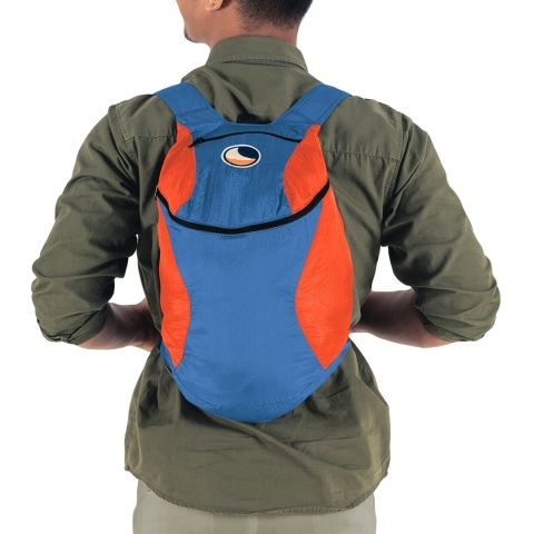 Mini Backpack Royal Blue / Orange Mini Backpack Royal Blue / Orange