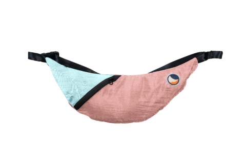 Upcycled Sling Bag Peach / Cloud Upcycled Sling Bag Peach / Cloud