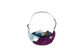 Upcycled Sling Bag Plum / Cloud