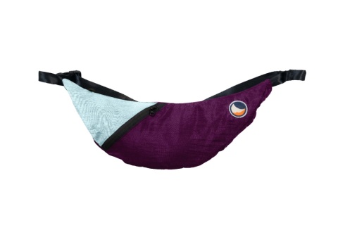 Upcycled Sling Bag Plum / Cloud Upcycled Sling Bag Plum / Cloud