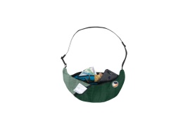 Upcycled Sling Bag R Dark Green / Jade Green ♻