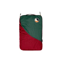 Worek Travel Cube L burgundy/dark green