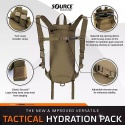 Zestaw hydracyjny Source Tactical 3L olive